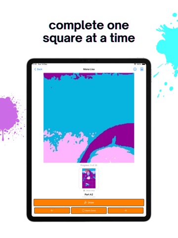 Mural Trace - Ctrl V Art Grid iPad screenshot