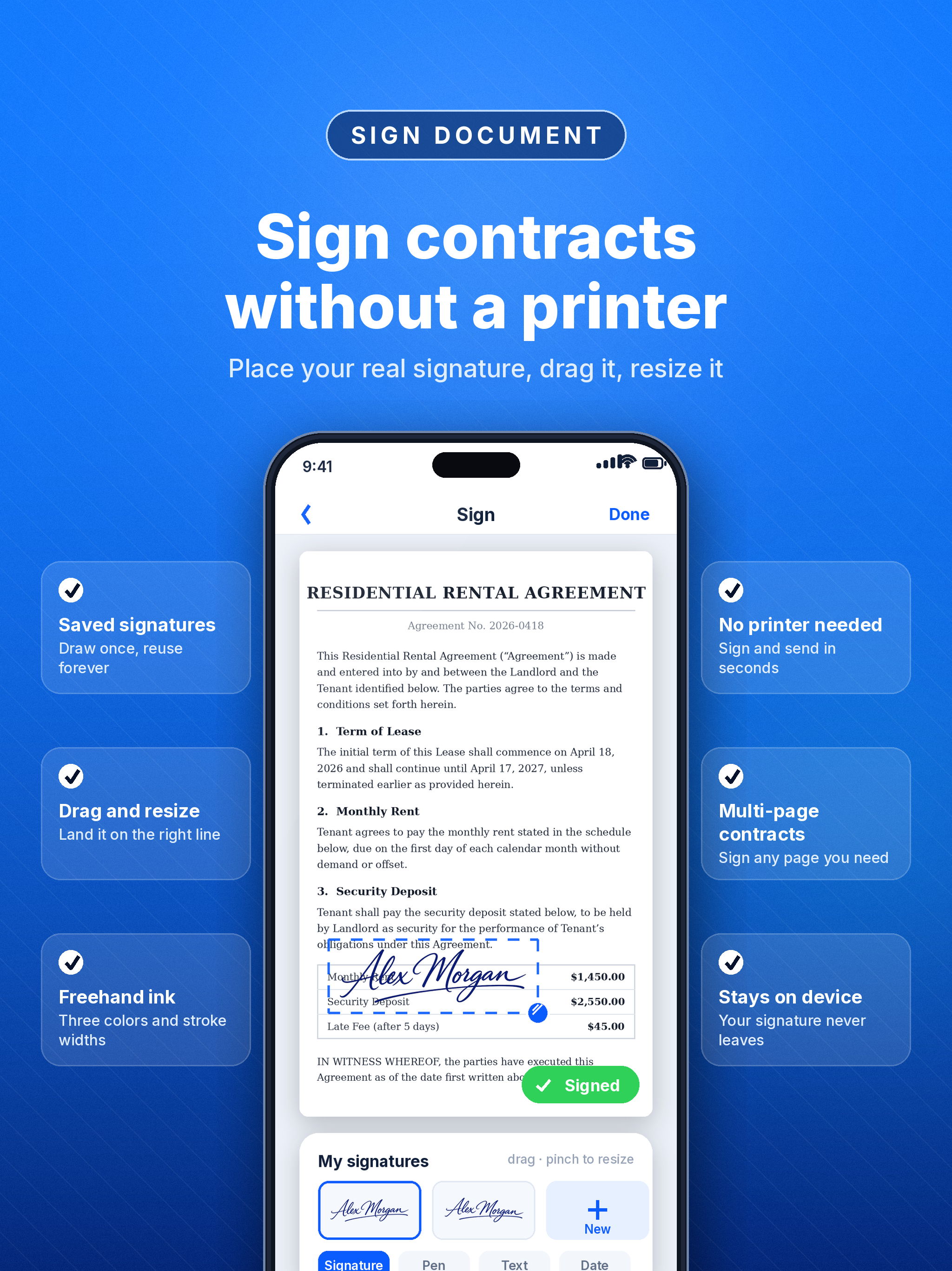 Scan & Sign PDF Scanner screenshot 7
