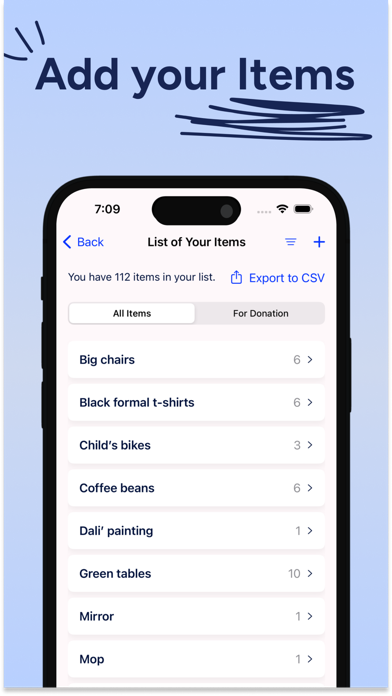 KeepItNoted Inventory Tracker Screenshot