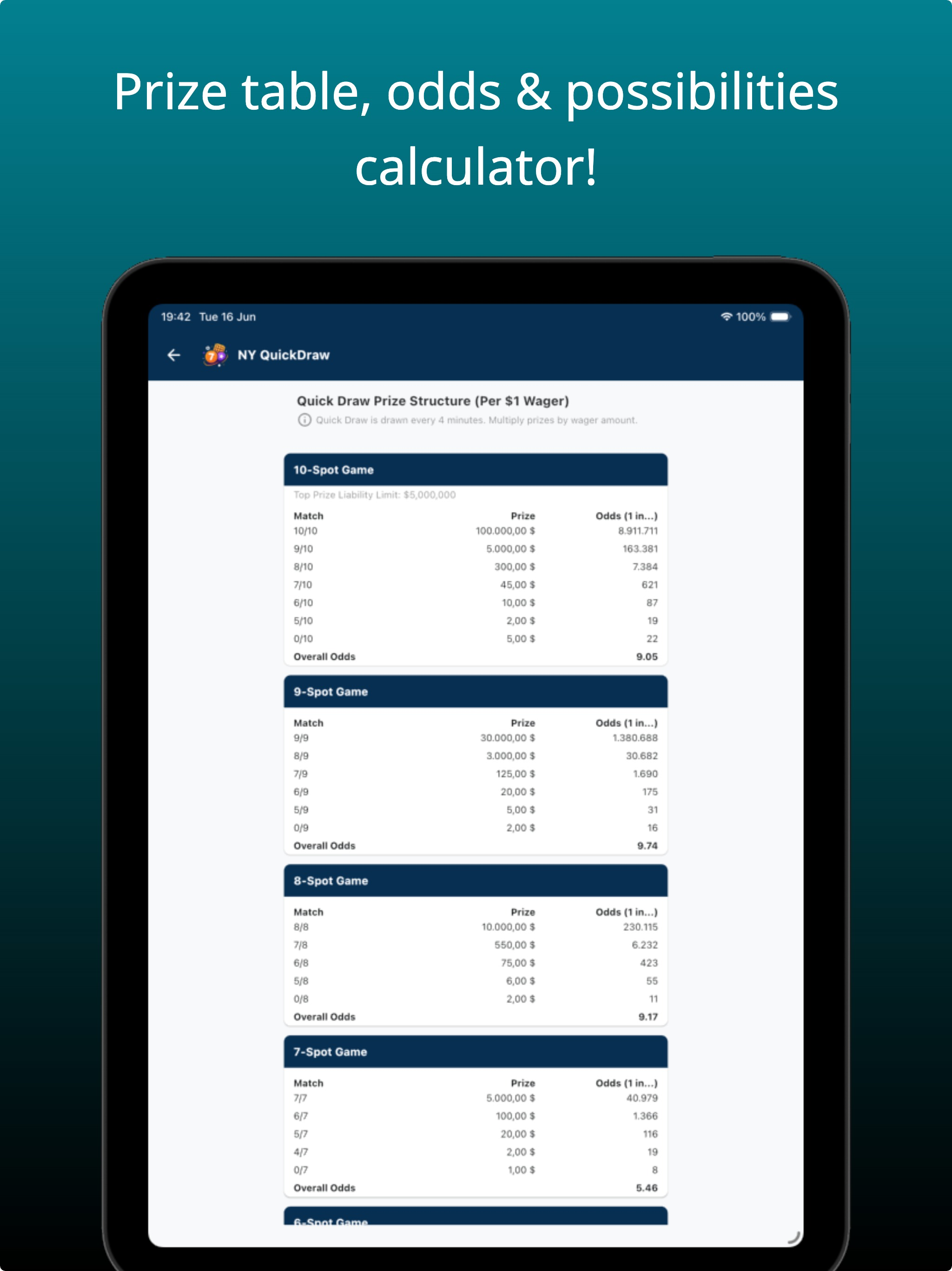 Lottery Results & Live Draws