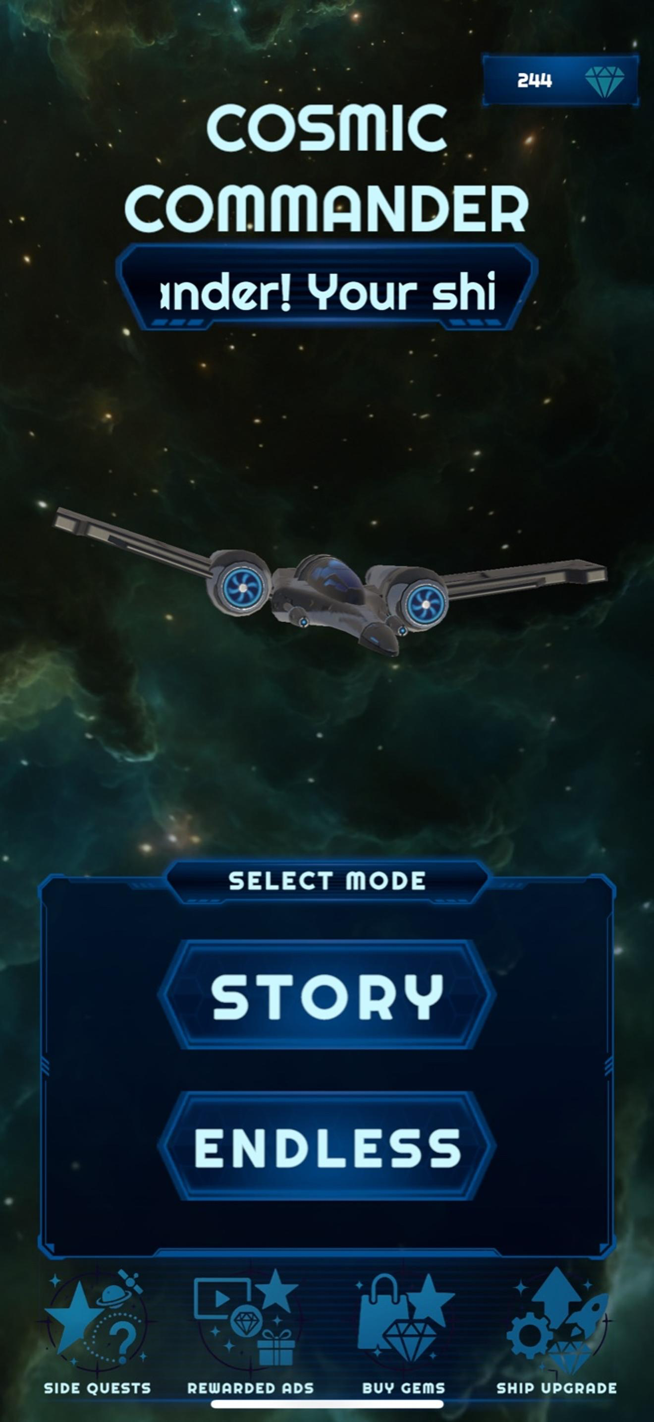 Cosmic Commander: A Space War