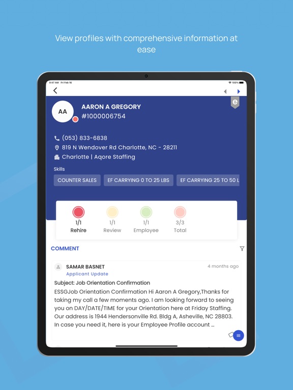 Screenshot #5 pour StaffNow Jobs