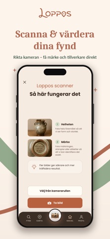 Loppos: Loppis & Antikfynd iPhone screenshot 3