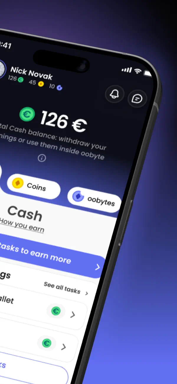 #2. oobyte | Earn on repeat (iOS) By: Ooblee