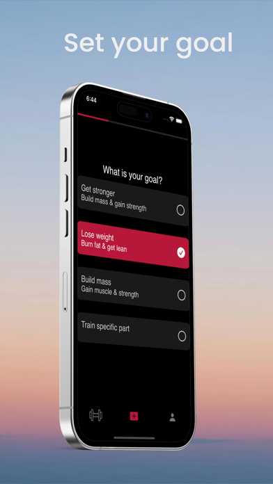 Gymstructor Training App Screenshot