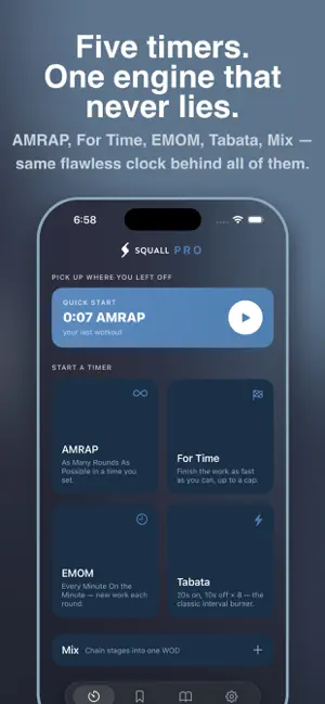 Squall – WOD & HIIT Timer screenshot 3