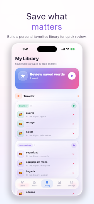 Wordmate: Learn 44 Languages Screenshot 7 of 10