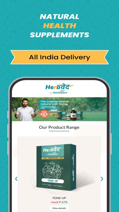 Healthians - Full Body Checkup iPhone screenshot 6 - Medical app