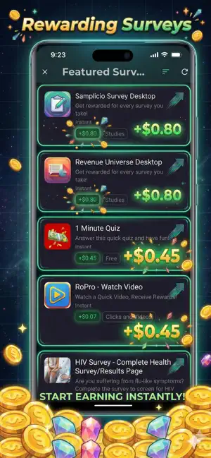 MintPoll: Games, Surveys, Cash screenshot 2