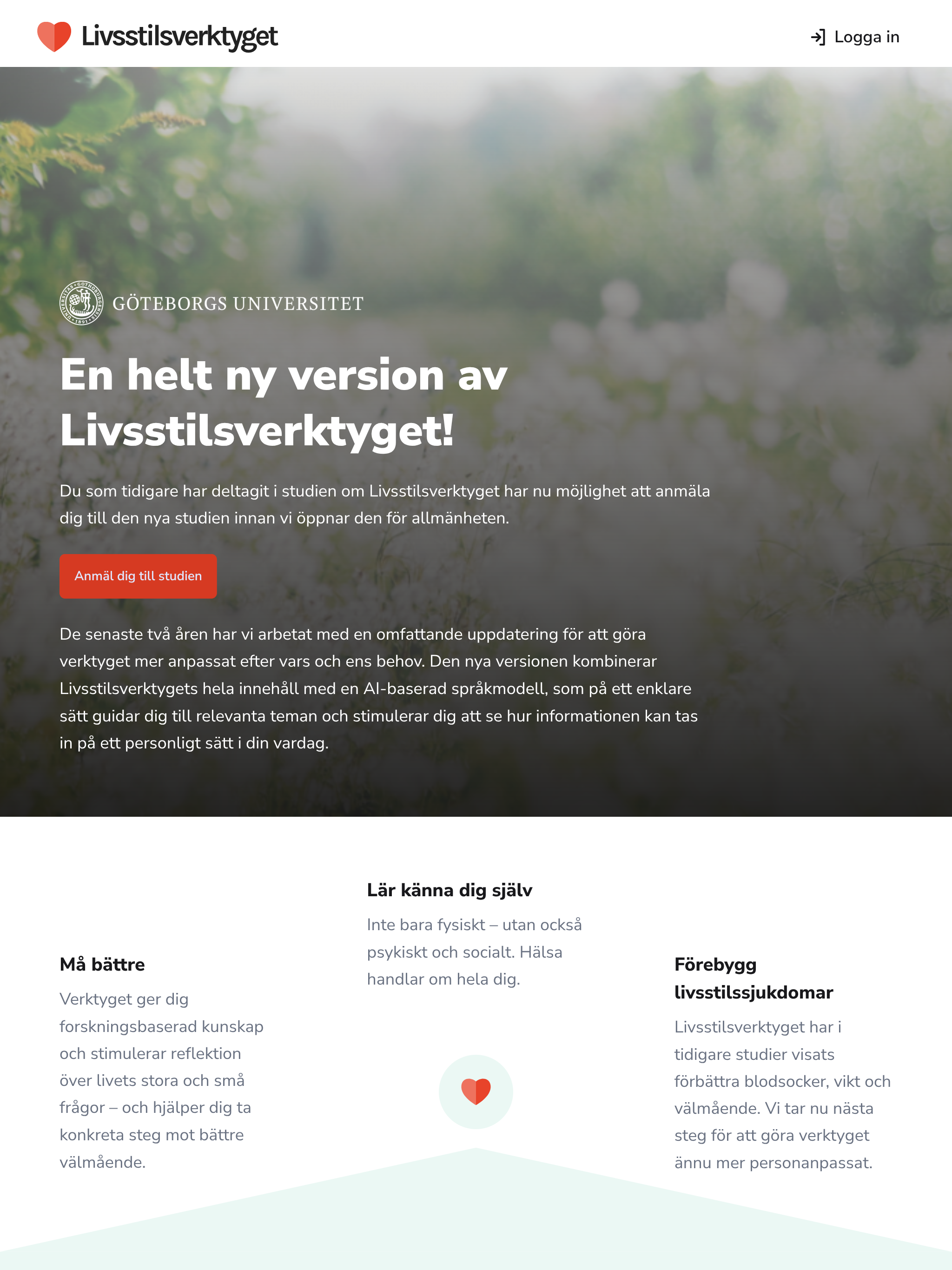 Livsstilsverktyget screenshot 3