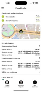 TDM App Tranvía de Murcia screenshot #4 for iPhone