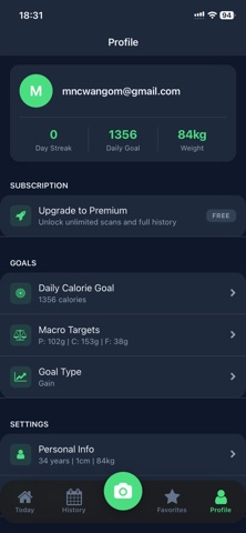 MealSnap: AI Calorie Tracker screenshot