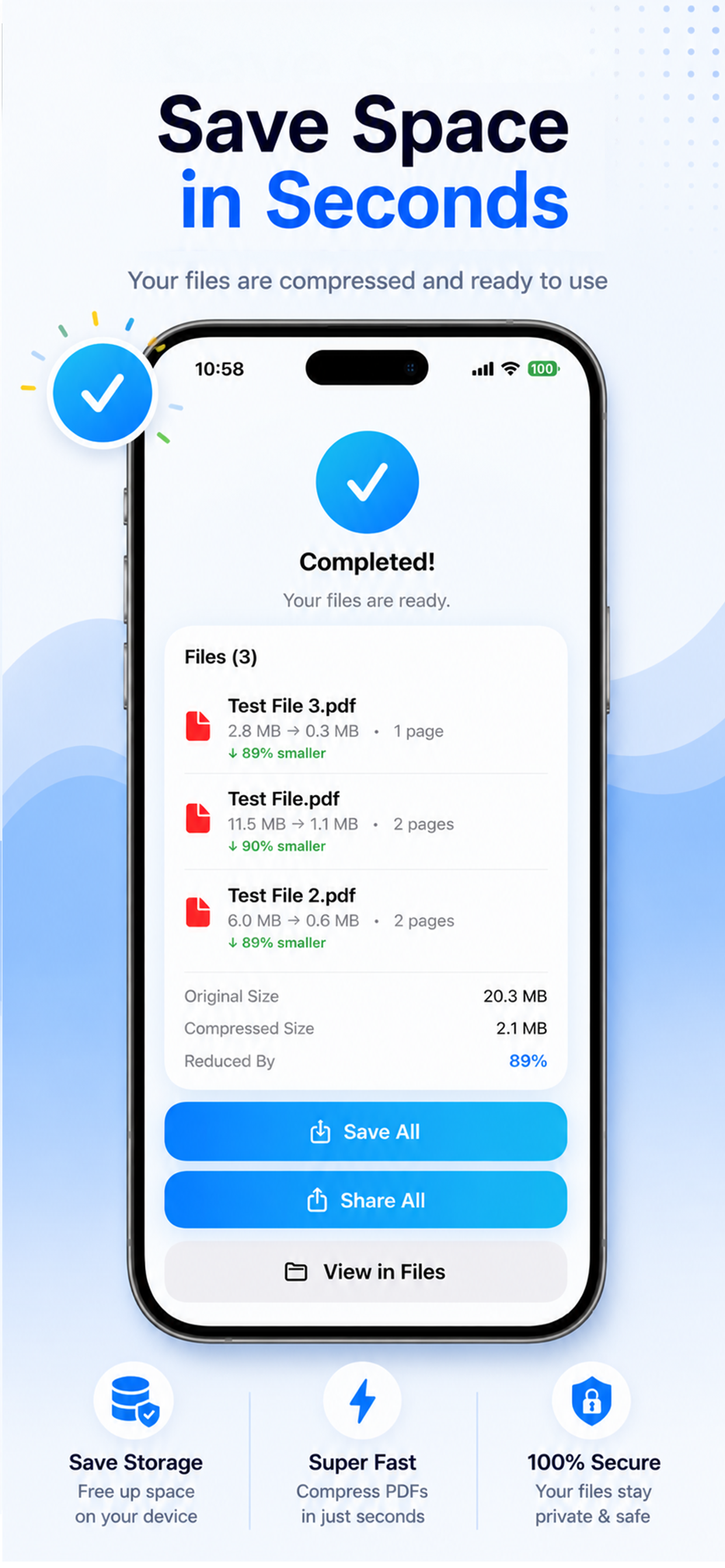 ShrinkPDF: Compress & Merge