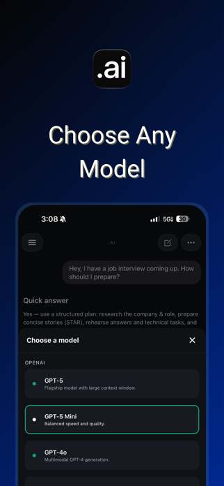 dot ai | One app, Every Model Screenshot 4 of 5