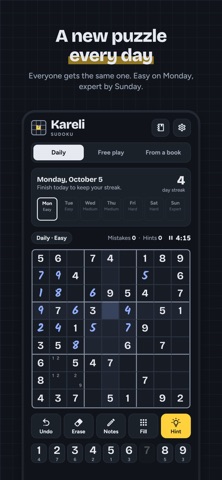 Kareli Sudoku screenshot 1