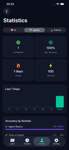Daily AI: Learn Python & ML Screenshot 9 of 10