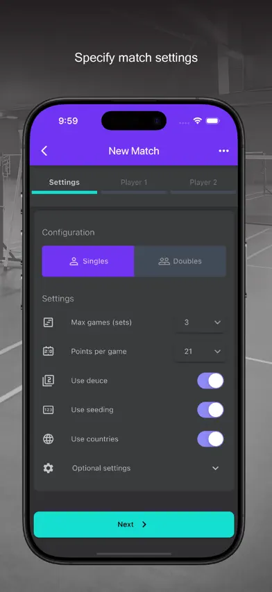 Badminton Scorer Pro screenshot 4