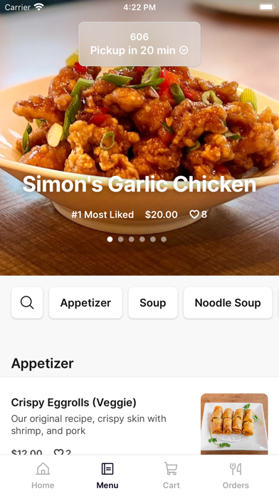606 To Go iPhone screenshot 2 - Food & Drink app