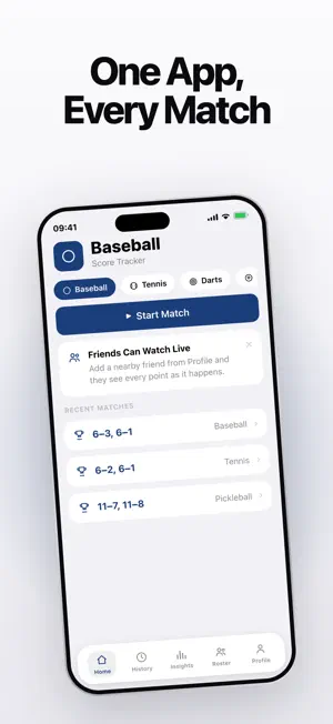 Baseball Score Tracker screenshot 2