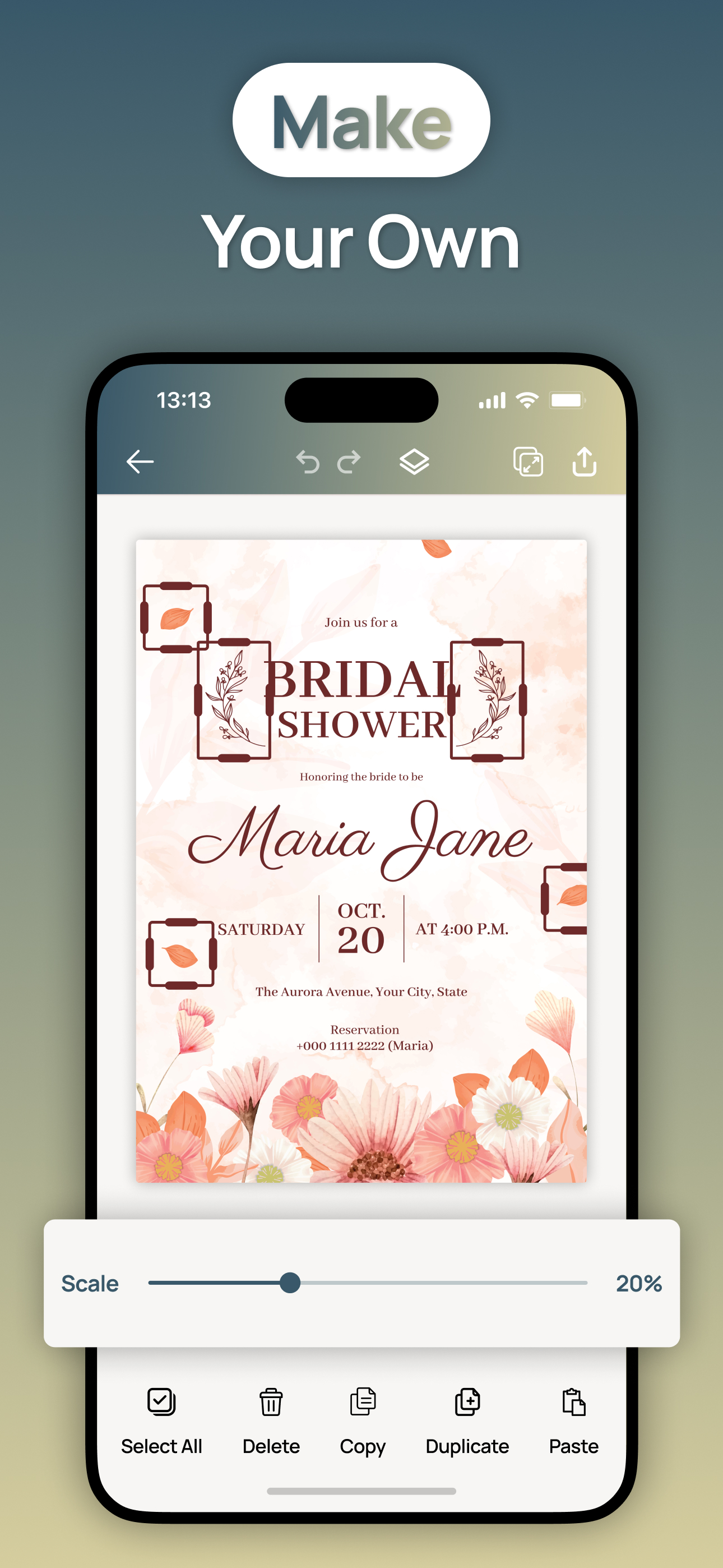 Invitation Maker Create Events