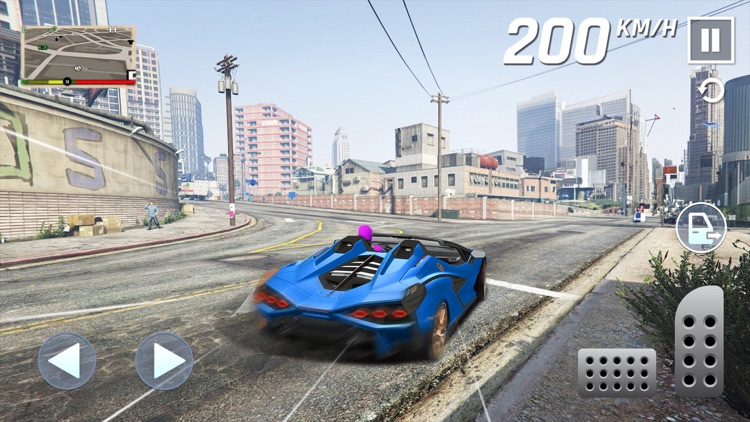 Super Rope Flying City Hero screenshot-3