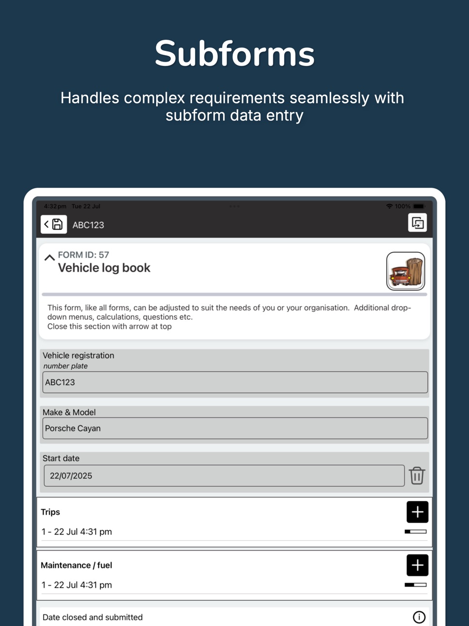 iPad screenshot