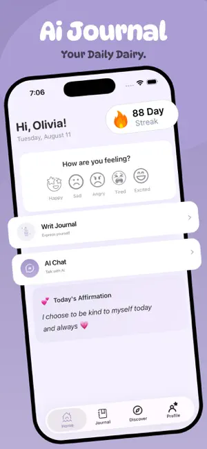 Bloom: AI Journal & Diary screenshot 1