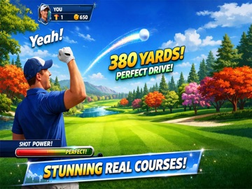 My Real Golf - World Golf Game iPad screenshot