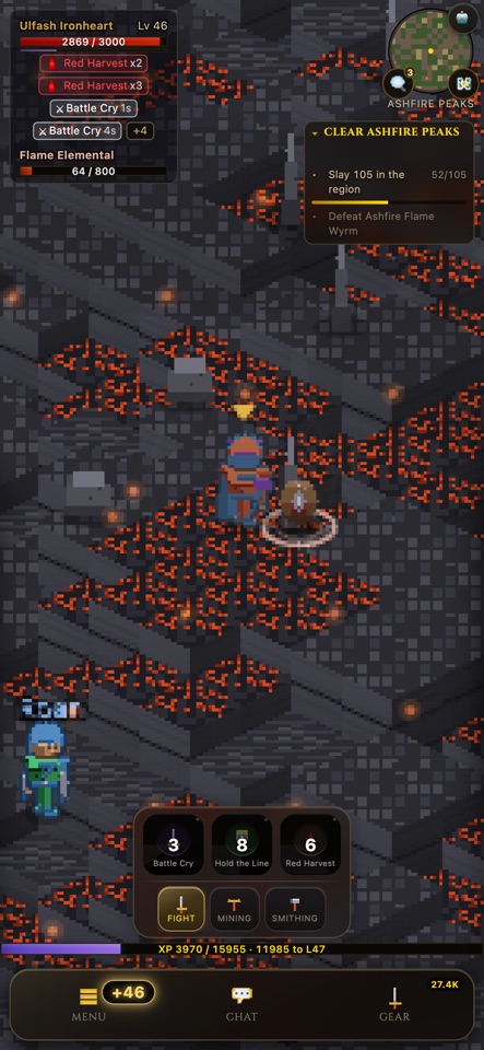 Stillmarch: Idle MMORPG screenshot 2