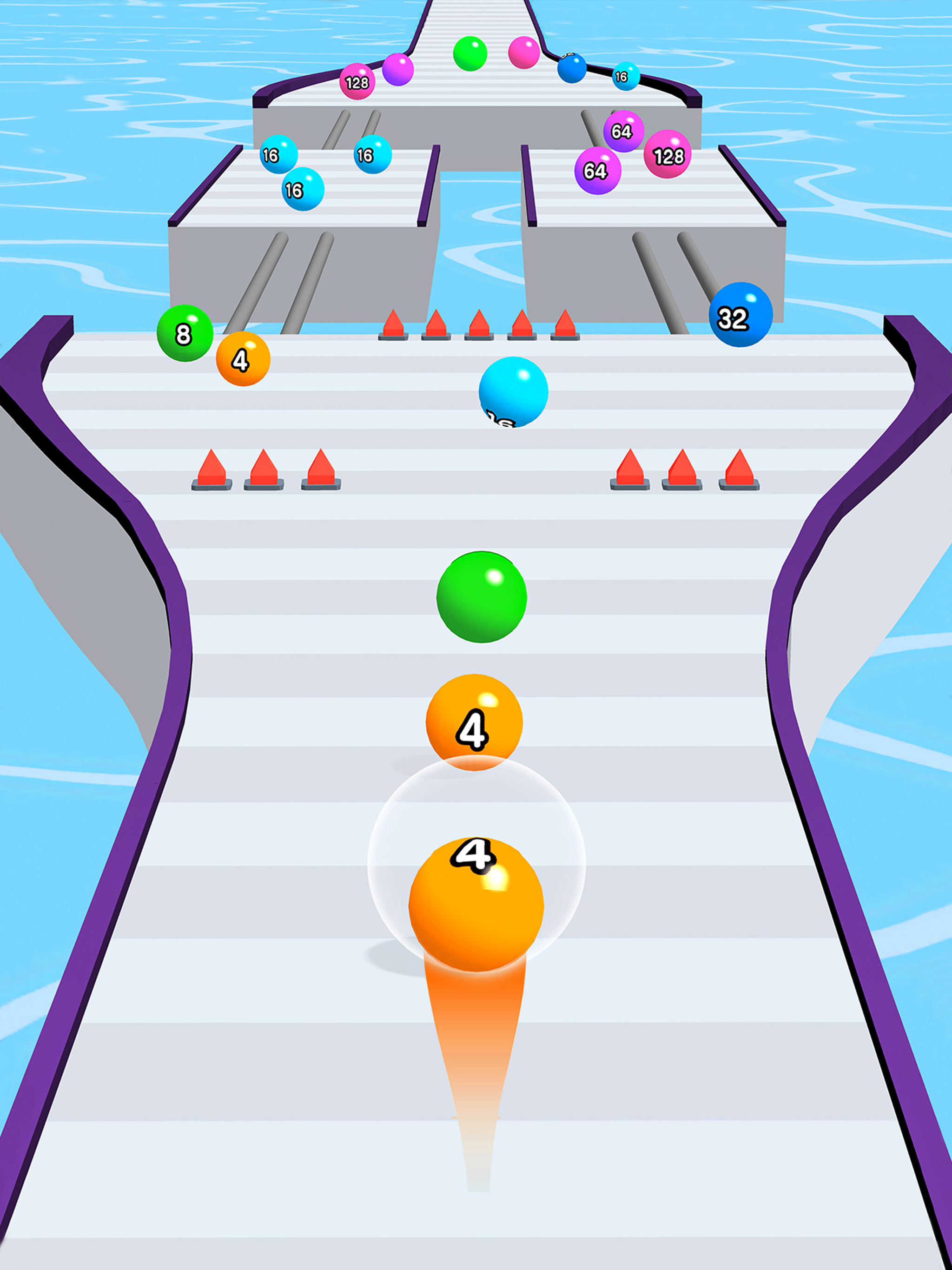 Number Ball Race & Merge 3D