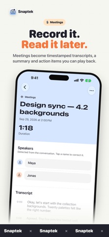 Snaptek - AI Notes & Tracker Screenshot 10 of 10