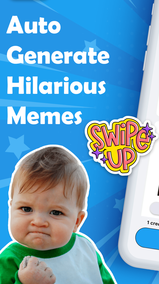 #1. MemeGPT: Meme Generator App (iOS) By: Ari Wasch