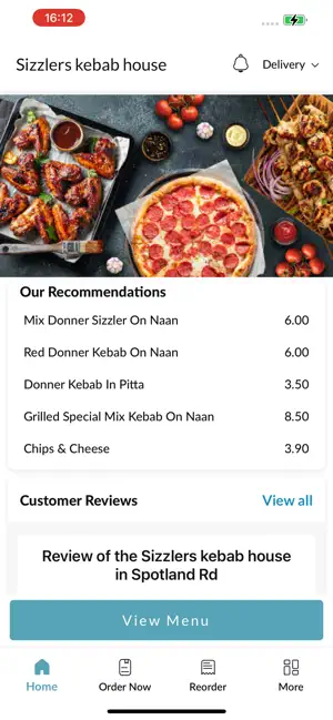 Sizzlers kebab house screenshot 2