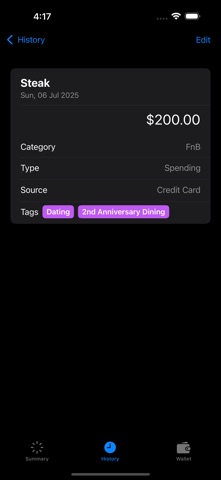 LeanMoney - Spending Tracker screenshot