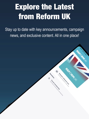 ReformGo iPad screenshot 2