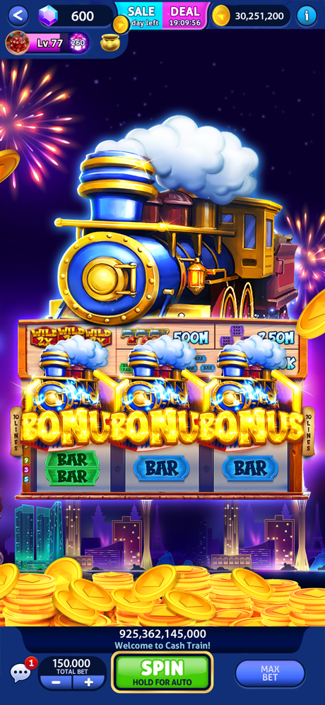 Cash Billionaire casino games screenshot 1