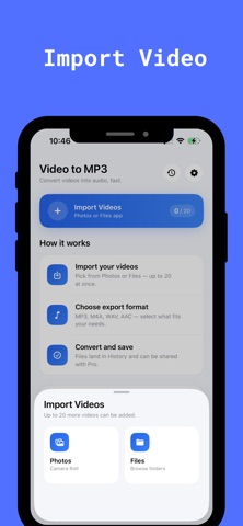 Video To MP3 : Audio Tool screenshot