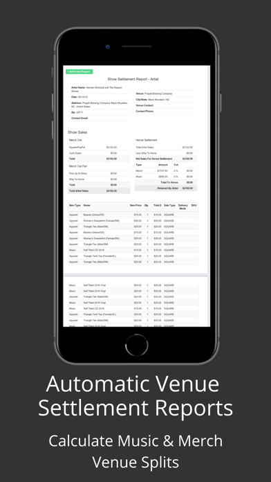 Merch Cat–Music Merch Manager Screenshot