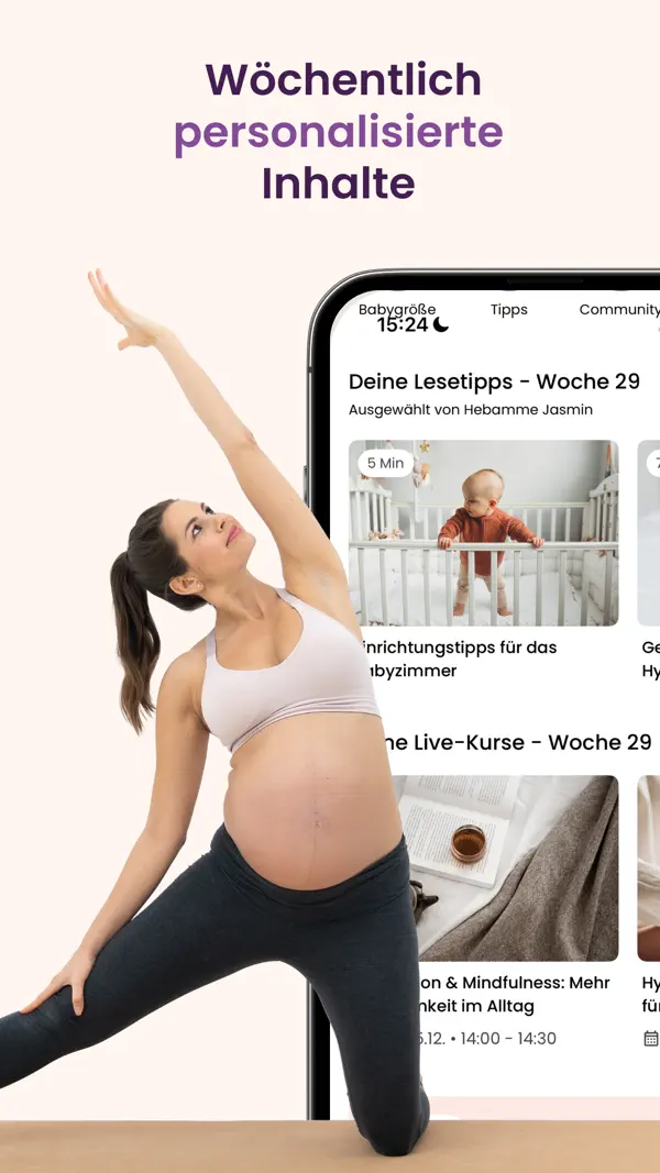 Schwangerschafts-App | keleya iPhone App Screenshot 4 – Medizin