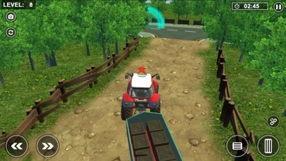 Tractor Driver Harvesting Game Screenshot