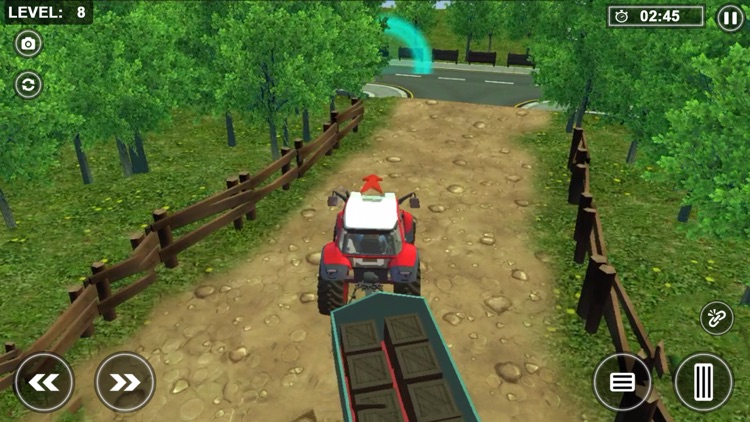 Tractor Driver Harvesting Game