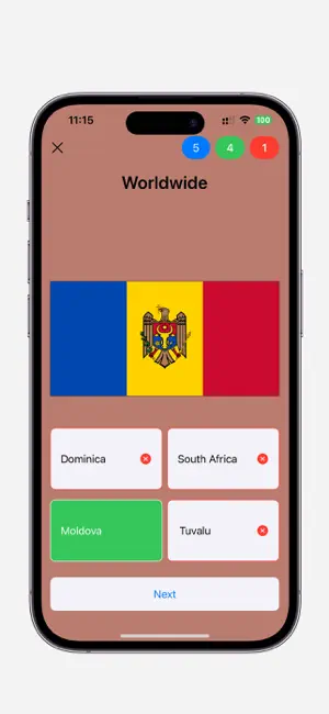 Flag Quiz: Flags of the World screenshot 2