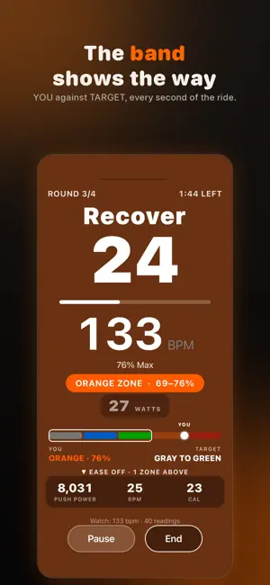 ZoneCycle: HIIT Bike Trainer screenshot 4