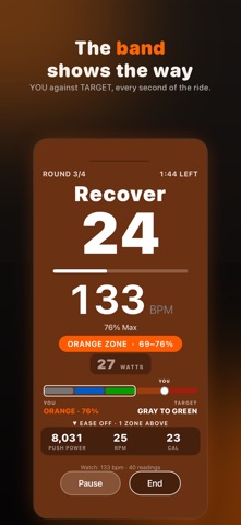 ZoneCycle: HIIT Bike Trainer Screenshot 4 of 5