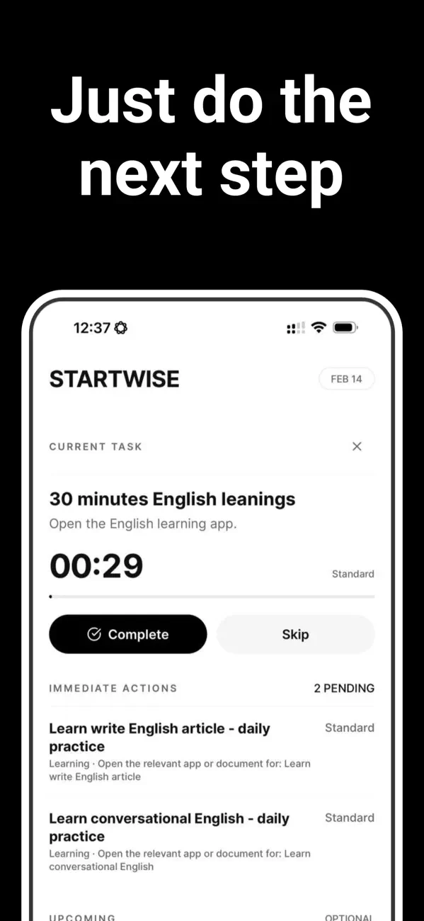 Screenshot #1 pour StartWise