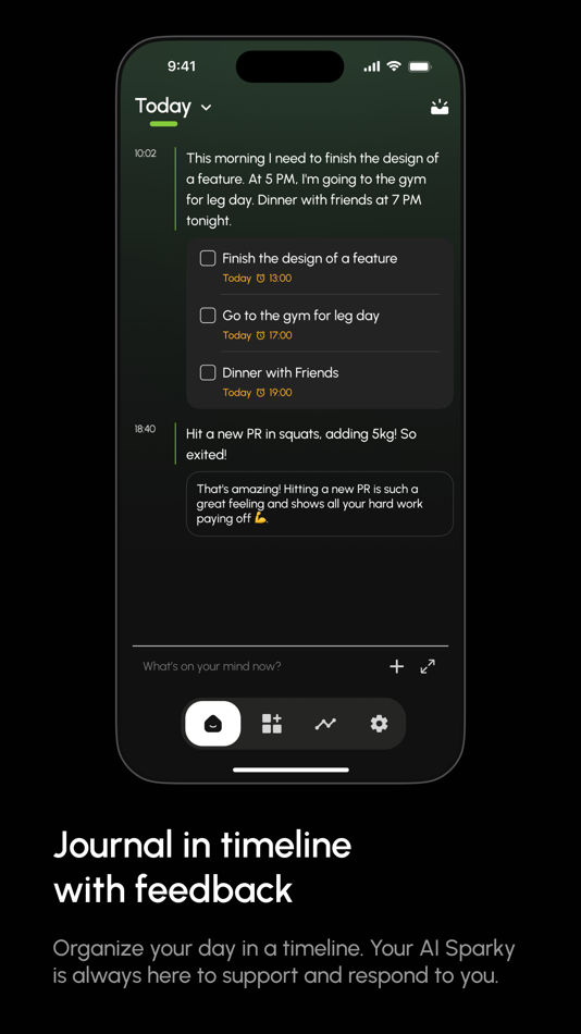 #2. Sparky: AI Notes/Tasks/Journal (iOS) By: LaterWorks Studio