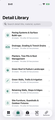 Landscape Details iPhone screenshot