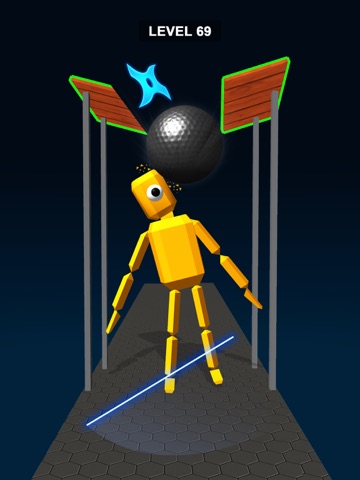 Stealth Ninja Blade Cut ASMR iPad screenshot