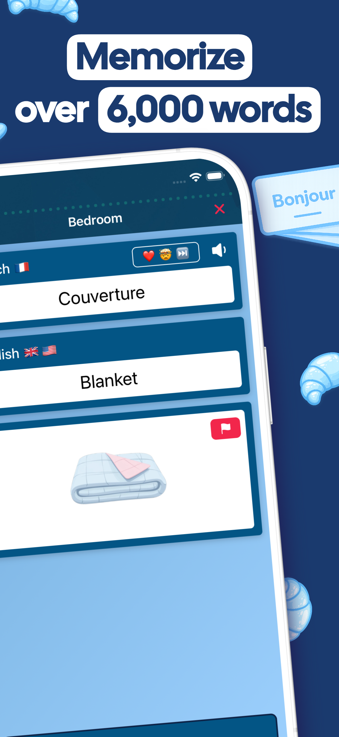 Learn French: Vocabulary Words screenshot 2