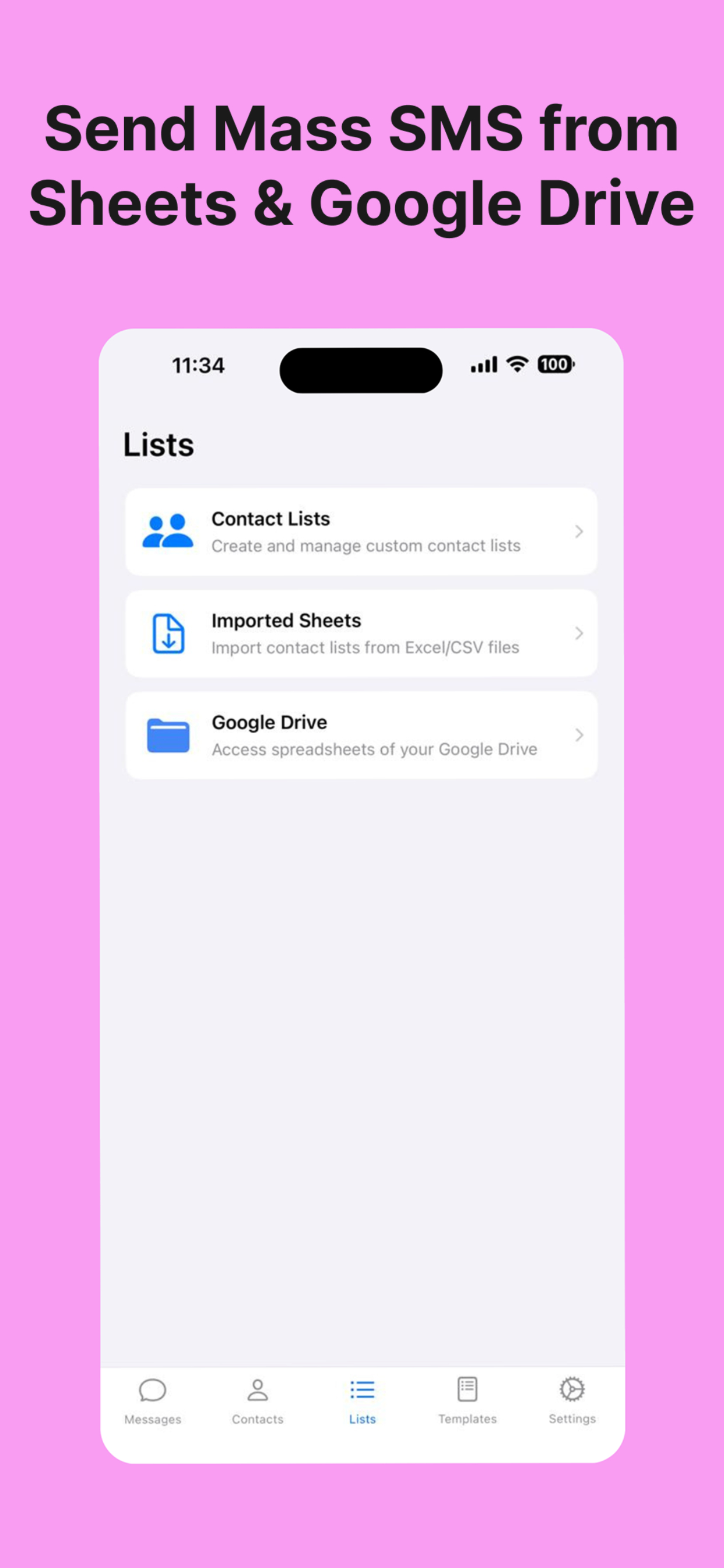 Mass Sender: Bulk Text & Email screenshot 8